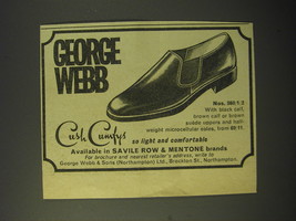 1964 George Webb Nos. 560/1/2 Shoes Ad - Cush Cumfys so light and comfortable - $14.99