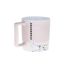 Starbucks White Love Pink Watercolor Handle Ceramic Coffee Mug 12oz Vale... - $37.61