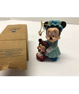 AVON Disney MINNIE MOUSE as Mrs Cratchit Christmas Carol Ornament - $9.90