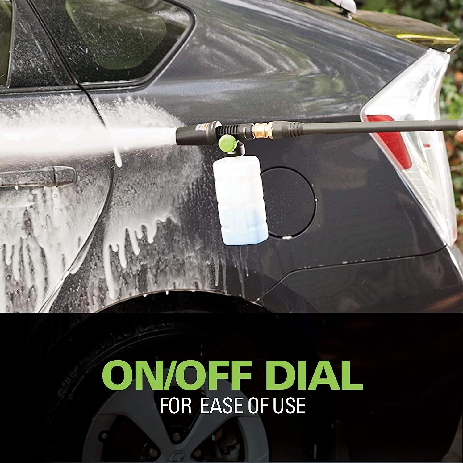 The Greenworks High Pressure Soap Applicator Universal Pressure Washer