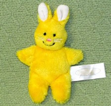 Melissa & Doug Yellow Bunny Plush 7" Stuffed Animal Rabbit Pink Nose Soft Toy - $11.69
