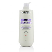 Goldwell Dualsenses Blonde  Highlights Anti-Yellow Shampoo 33.8oz/ 1000ml - $57.00