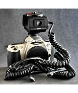 Canon EOS TTL Cord Sunpak 544 Flash TTL KIT for Canon EOS Speedlite Nice ! - $34.00