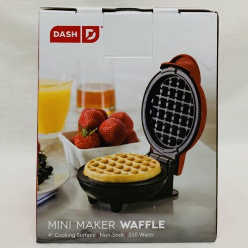 DASH Multi Mini Waffle Maker Makes 4 Waffles 1200 Watts Fast Shipping New  In Box