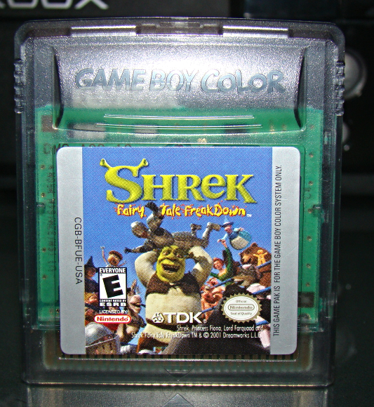 Nintendo GAMEBOY COLOR - SHREK Fairy Tale Freak Down (Game Only ...