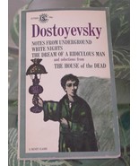 Fyodor DOSTOYEVSKY-NOTES FROM UNDERGROUND-WHITE NIGHTS+ 1961 Vintage Signet - $20.00