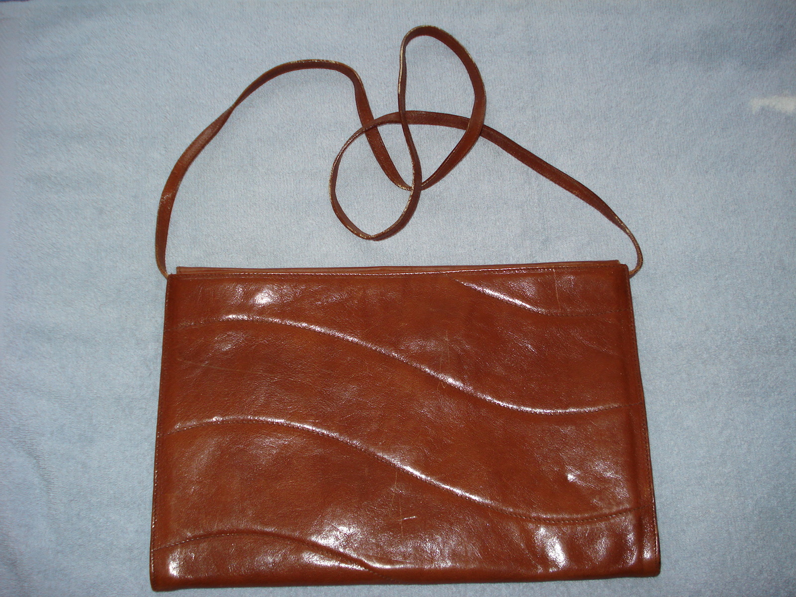 Furla Vintage Brown Leather Handbag