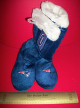 NFL Women Clothes 5/6 Small New England Patriots Football Slipper Boot P... - $23.74