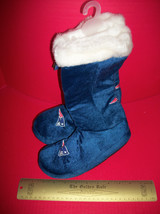 Football NFL Women Clothes 7/8 Medium New England Patriots Slipper Boot ... - $23.74