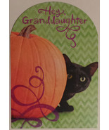 Greeting Halloween Card "Granddaughter" Hey,Granddaughter - $1.50