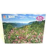 BIG BEN 1000 Piece Jigsaw Puzzle Columbia River Gorge Oregon Mountain La... - $11.87
