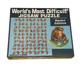 Vtg New SEALED World's Most Difficult Jigsaw Puzzle Master Edition 1988 USA image 1
