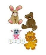 Sizzi by Sizzlits Die Set 4 Pack, Small Stuffed Animal - $24.99