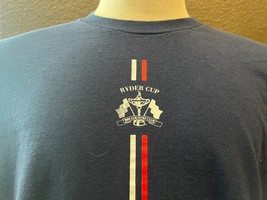 Vintage 90&#39;s Ryder Cup Golf Blue T-shirt size XXL - $39.59