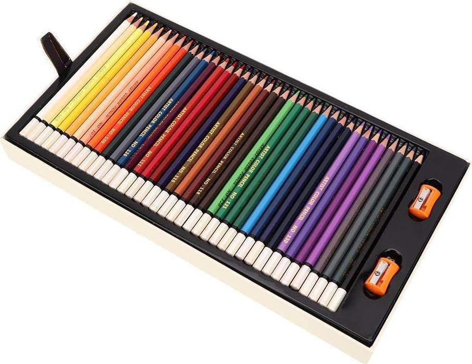 Heshengping, 41pcs Sketching Pencil Set Drawing Sketch Kit