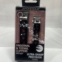 Fingernail & Toenail Clippers Midnight - Japonesque