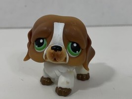 Littlest Pet Shop St Bernard Puppy Dog 76 LPS Blue Eyes