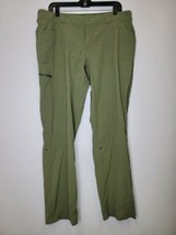 Eastern Mountain Sports Roll Up Pants Mens Hiking Trail EMS size 16R Green  - $27.31