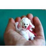 Mini Thread Crochet Poodle Dog Pattern by Edith Molina - Amigurumi PDF D... - $6.99