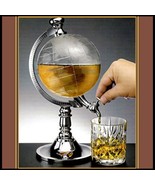 Clear World Globe Beverage Water Beer Wine Alcohol Drink Bar Pour Dispenser - $71.06