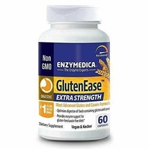 Enzymedca GlutenEase Extra Strength Natural Enzyme Support Vegan Non GMO... - $36.74
