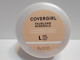 New Covergirl Trublend Minerals Loose Mineral Face Powder 405 Light Pale 0.63 Oz - $15.00