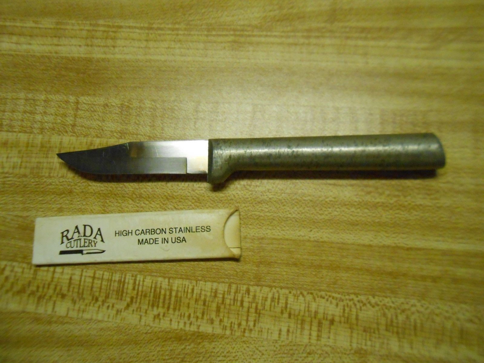 Rada Cutlery Paring Knife Set Stainless Steel Blades w Aluminum Handles 6  Piece