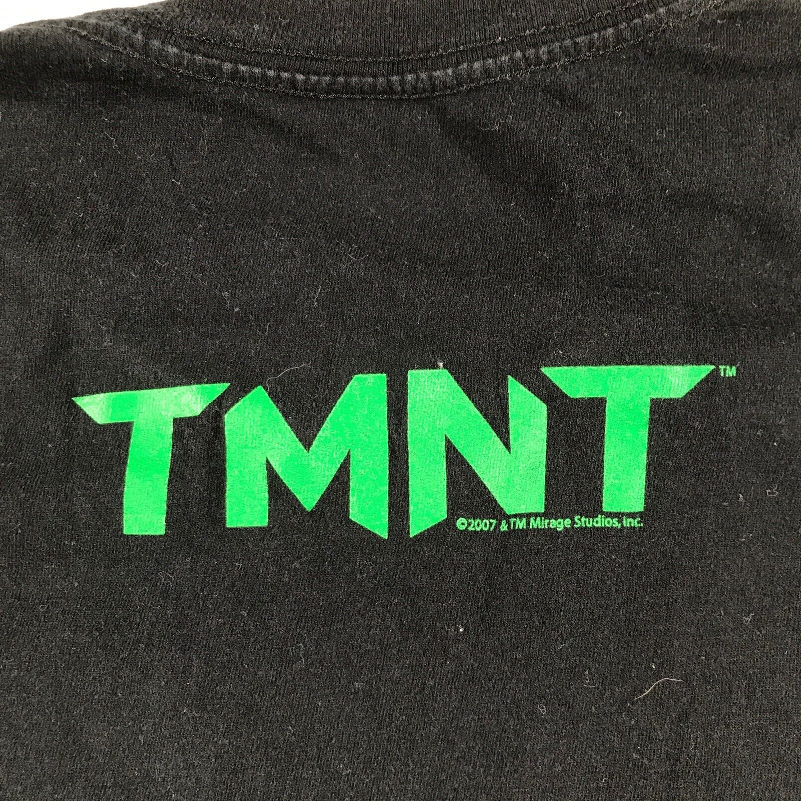 Teenage Mutant Ninja Turtles Shirt Large Brown Mens Tmnt Graphic Tee 2009  Used