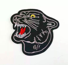 BLACK PANTHER (CAT) - EMBROIDERED IRON-ON PATCH - $5.95