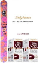 Sally Hansen Sally Hansen Insta Gel Strips #310 Wine Not (Pack Of 2) Led Lump... - $14.69