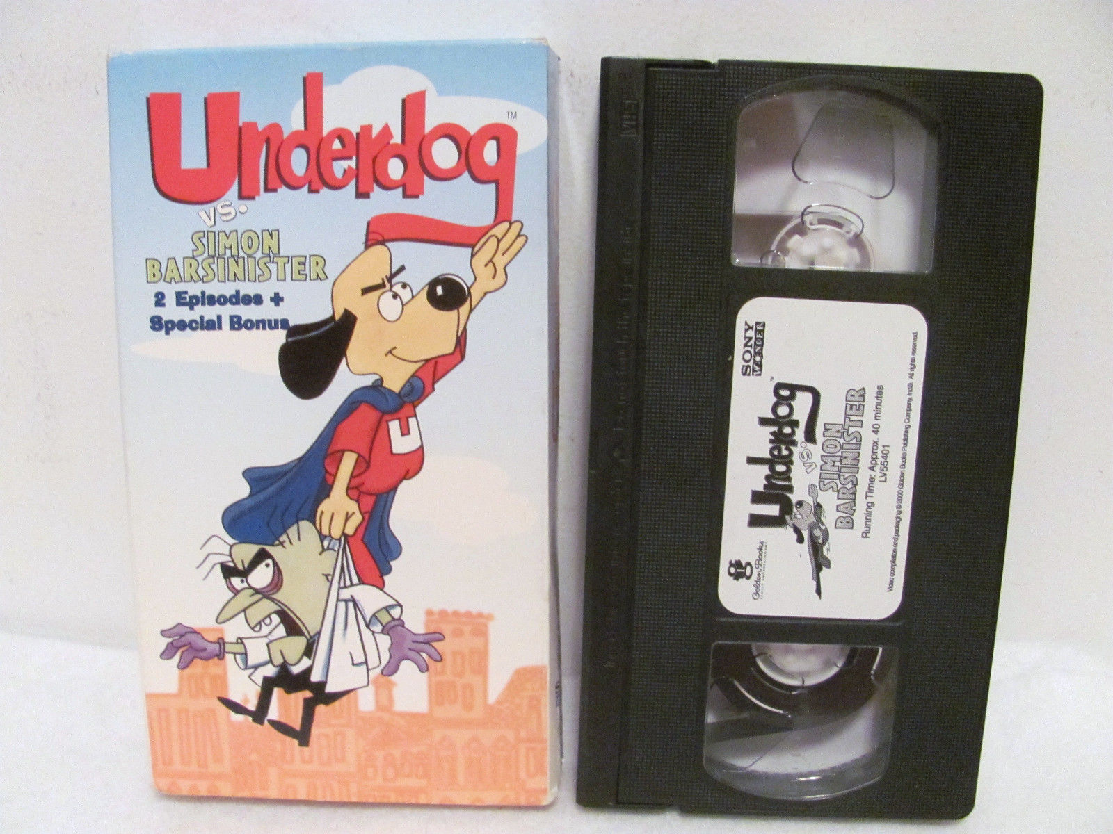 VHS Underdog Vs. Simon Barsinister (VHS, 2000) - VHS Tapes