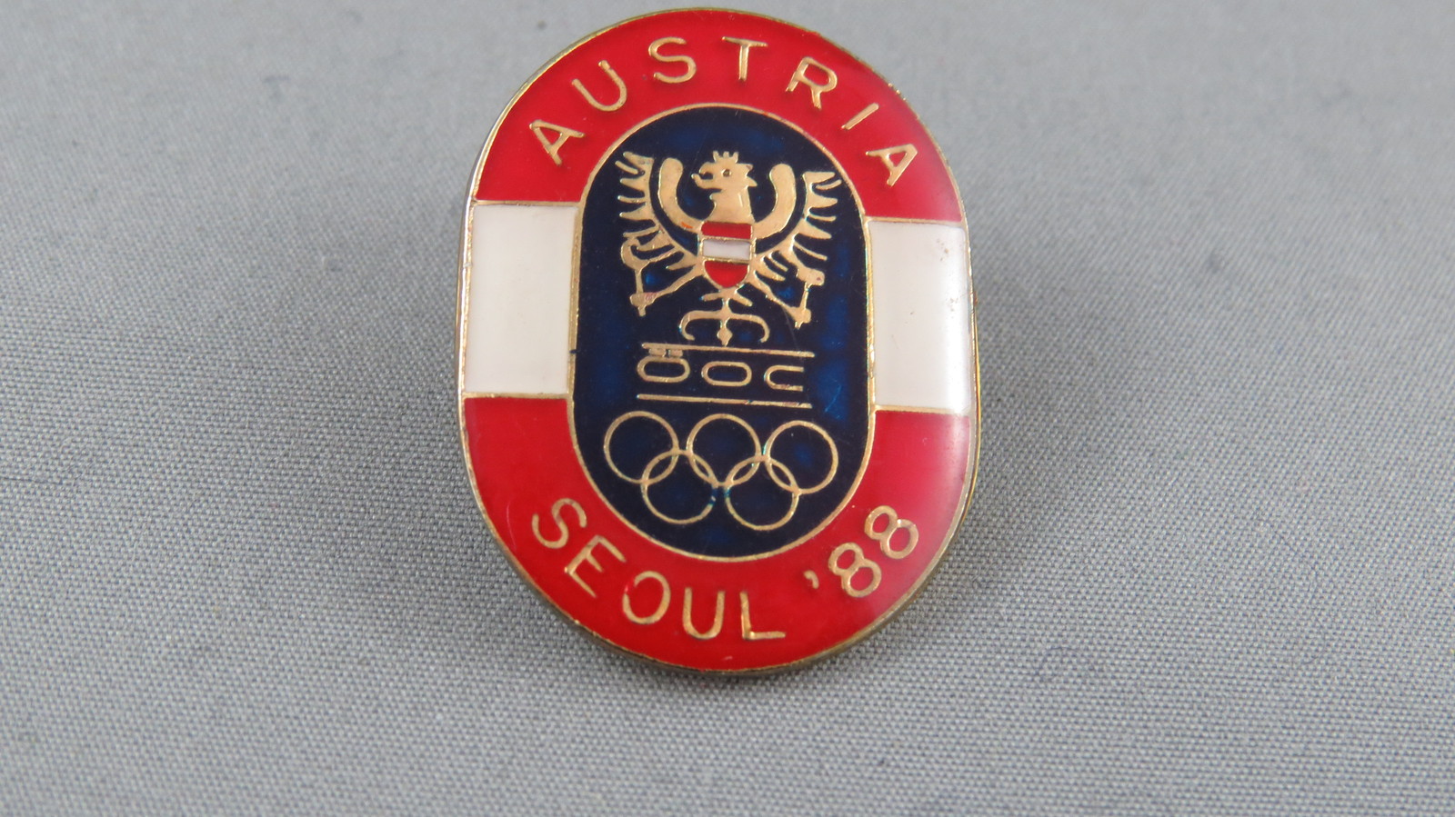 Primary image for 1988 Summer Olympic Games - Seoul South Korea - Team Austria OOC Pin - Rare 