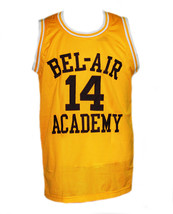 Will Smith Custom The Fresh Prince Of Bel-Air Basketball Jersey Yellow Any Size image 1