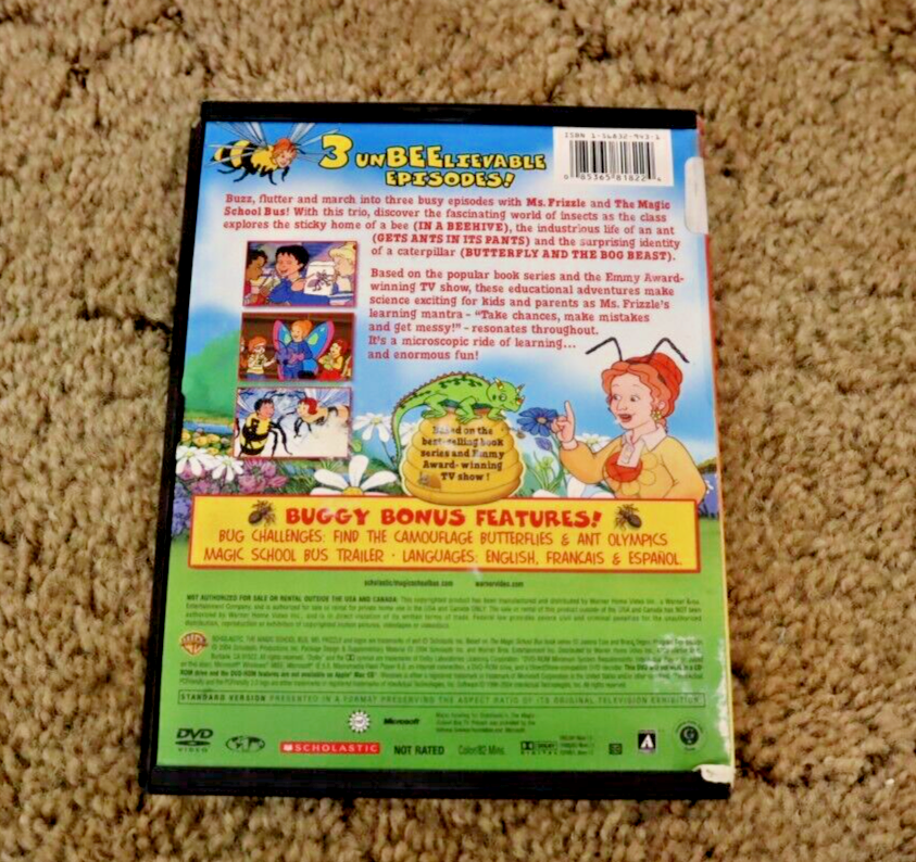 The Magic School Bus Bugs, Bugs, Bugs! DVD - DVDs & Blu-ray Discs