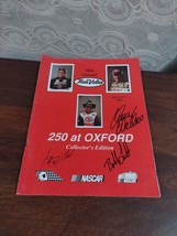 Rare 1991 OXFORD 250 MAINE Race Program with Bobby Allison Autograph &amp; O... - $37.18