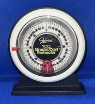 Vintage Tool: Johnson 700 Structo-Cast Protractor / Pitch Angle Calculator - $16.63