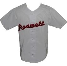 Joe Bauman Roswell Rockets Retro Baseball Jersey 1954 Button Down Grey Any Size image 4