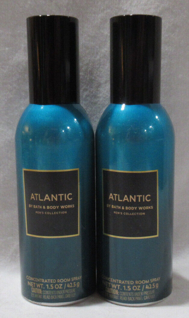 Primary image for Bath & Body Works Men's Collection Concentrated Room Spray Lot Set of 2 ATLANTIC