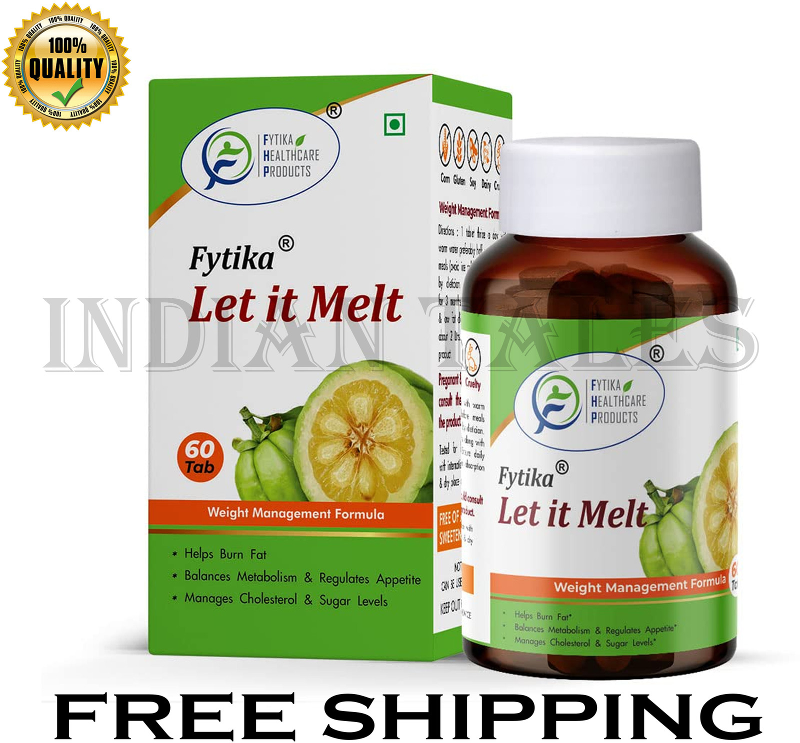 FYTIKA HEAL Let it Melt Weight Management Tablets - 60 tablet FS - $30.99