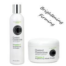 Control Corrective Vitamin C Brightening and Firming Mask Powder & Activator Duo