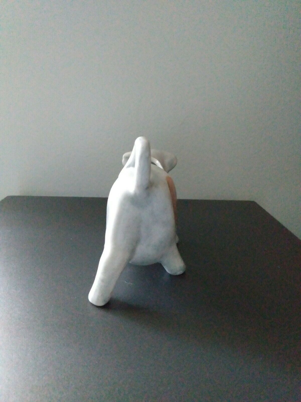 Vintage Handpainted Porcelain Cow Creamer with Meat Design Creamers