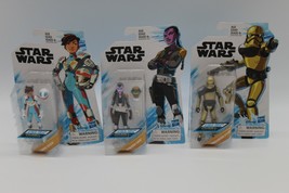 3 New Sealed Star Wars 3.75&quot; Action Figures Assortment Animated Series H... - $26.72