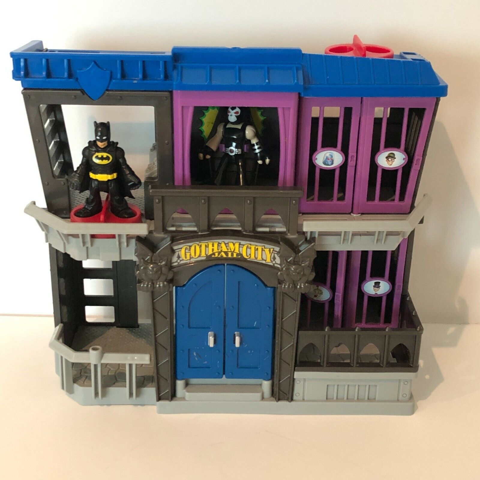 Fisher Price Imaginext Batman Gotham City Jail Set DC Super Friends ...