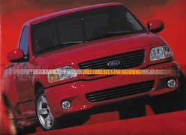 2002 Ford SVT F-150 LIGHTNING deluxe sales brochure catalog 02 NICE - $15.00