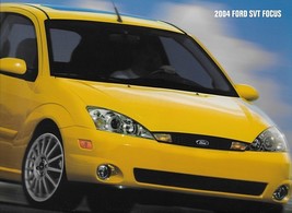 2004 Ford SVT FOCUS deluxe sales brochure catalog 04 NICE - $15.00