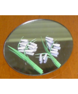 Handcrafted Drop Flower Paper Quill Mirror-Magnet - $15.99