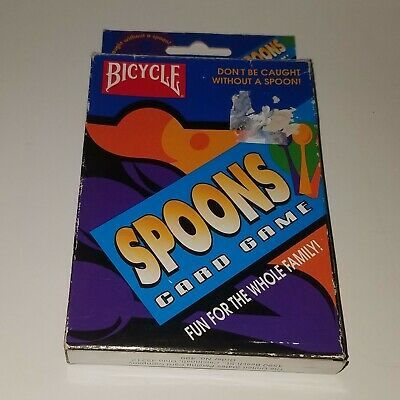 VTG Spoons Card Game Bicycle 1998 COMPLETE - $16.79