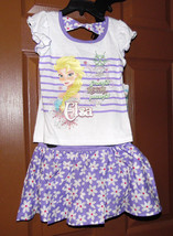 Disney Frozen   Girls  2pc  Outfit Size-5 Skort  NWT - $17.49