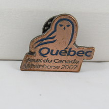 Juex Canada Winter Games Pin - 2007 Whitehorse Yukon - Team Quebec - $15.00