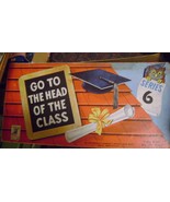 VTG  Go To The Head Of The Class  Board Game  1953 Series 6 - $20.00